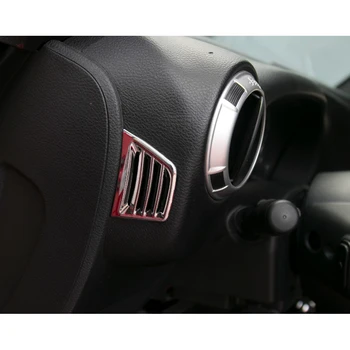YAQUICKA Auto Predný Panel Strane odvzdušňovací Otvor Dekorácie Kryt Nálepky Styling Pre Jeep Wrangler 2007-2016 Príslušenstvo ABS