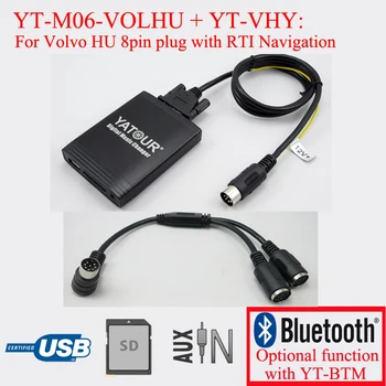 Yatour Auto stereo USB SD MP3 prehrávač pre Volvo HU rádio s RTI Navigačný