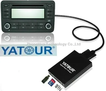 Yatour car audio Digitálny CD menič USB, SD, AUX Bluetooth pre VW 1993-1998 Golf/Jetta mk3 Passat Gama 4 10-Pin MP3 Prehrávač