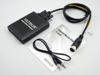 YATOUR YTM06 Digitálny Hudobný Menič AUX SD, USB, MP3 Rozhranie pre Volvo V40 V70 S40, S60, S80 HU-series Rádio rádia
