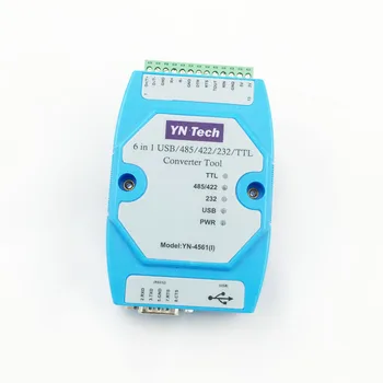 YN4561 Liuhe, sériové modul USB/485/422/232/TTL CP2102 sériový port COM
