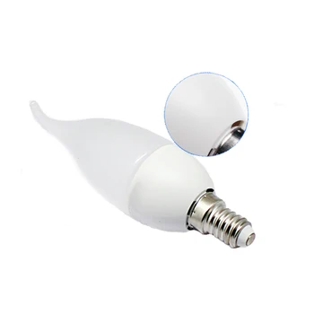 YNL led sviečka žiarovka žiarovka E14 2835 SMD Teplá/ studená Biela Led Reflektor led Luster plastové shell Pre Domáce Dekorácie