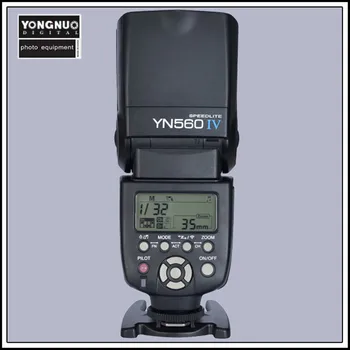 Yongnuo YN-560IV YN-560 IV 2.4 G Bezdrôtový Blesk Speedlite Pre Nikon D3300 D3200 D3100 D3000 D7000 D7100
