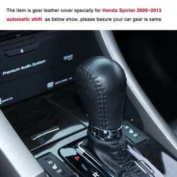 Yuji-Hong Auto Výstroj Zahŕňa Prípade Honda Spirior na roky 2009-2013 Automatický Posun Obojky Originálne Kožené Auto Kryt Auto-styling
