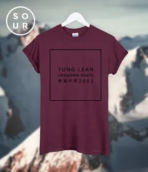 Yung Štíhle neznámy smrti 2002 Módne Lumbálna Unisex Tričko Ďalšie Veľkosti a Farby-A818