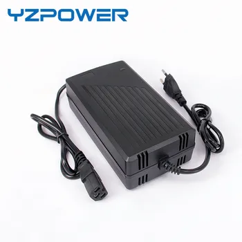 YZPOWER 43.5 V 5A 43.5V5A Smart Olovené Batérie Nabíjačky S Chladiaci Ventilátor pre 36V Batérie