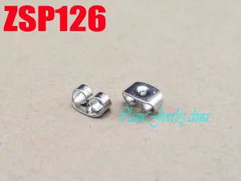 Z nehrdzavejúcej ocele, náušnice späť plug módne šperky príslušenstvo nálezy súčasti 200pcs ZSP126