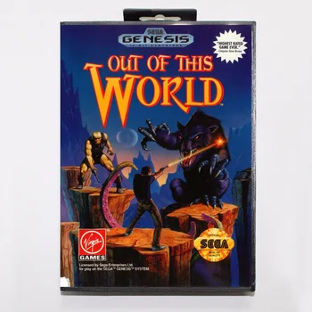 Z tohto Sveta (aka Iného Sveta) Hra Kazety 16 bit MD Hra Karty S Retail Box Pre Sega Mega Drive Pre Genesis