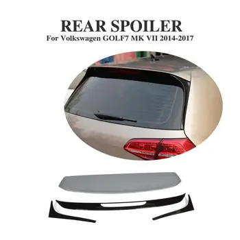Zadný Strešný Spojler Krídlo Pery pre Volkswagen VW Golf 7 VII MK7-2017 Non GLAXAY R ABS Nevyfarbené Okna sa Krídlo Auto Styling