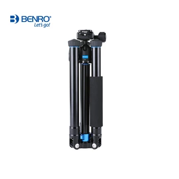Zahraničných Zásob Benro IS05 Hliníkovej Zliatiny Statív Auta Centrum Stĺpec Môže byť Selfie Stick Monopod pre Smartphony Mirrorless Fotoaparáty