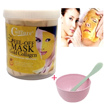 ZANABIL 24K Gold Mask Powder Aktívne Gold Crystal Kolagénu Pearl Powder Tvár Masku Tváre Luxusné Kúpeľnej Liečby, Starostlivosti o Pleť Zubov