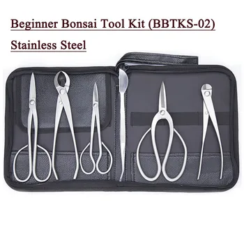 Začiatočník Bonsai tool kit 6PCS BBTKS-02 nehrdzavejúcej ocele štandardná úroveň kvality
