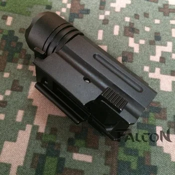Zbraň Svetlo 600LM CREE XP-G XPG R5 LED Vodeodolné Hliníkové Taktická Baterka Pochodeň Vhodné Pre 20 mm Picatinny Rail.