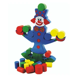 Zbrusu nový drevený pajác rovnováhu lúč hračky/ Deti Dieťaťa dreva vyvažovanie bloky/ dieťa raného vzdelávania, vzdelávacie hračky, doprava zdarma