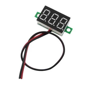 Zelená Druhom riadku presnosť dc digitálny voltmeter hlavu LED digitálny voltmeter DC2.50 0.36 V - 32.0 V