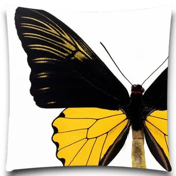 Zelený&Čierny Motýľ vzor Zvieratá Štvorcový Vankúš Bavlna polyester spálňa/stoličky/auto/gauč sídlo 16 18 20 palcov 9 štýl