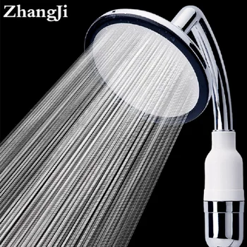 ZhangJi 15 cm Veľké panel Odnímateľný Sprcha Hlavu Filtra Zdravú Vodu, Sprej Hermetizácie Kolo Ručné Showerhead ZJ206