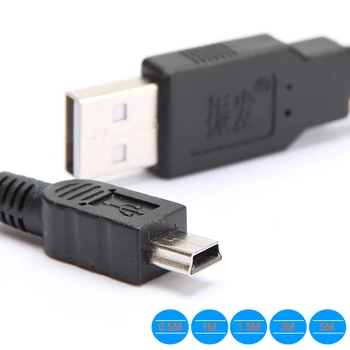Zhenfa Pre PS3 Regulátor Mini USB Napájací kábel Nabíjací Kábel Kábel Pre Sony PSP3000 PSP1000 PSP2000 Playstation Hry, Príslušenstvo