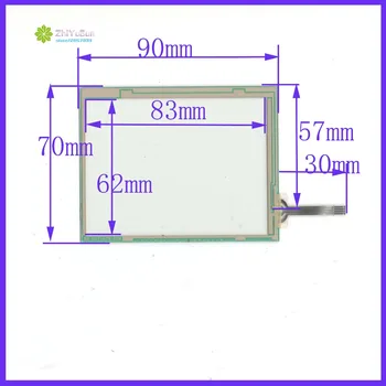 ZhiYuSun 70 mm*90 NOVÉ 3.8 palcový 4 linky dotykový panel 70*90 dotykové sklo toto je kompatibilný touchsensor pre PDA