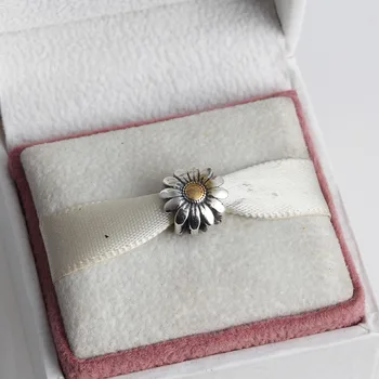 ZMZY Autentické 925 Sterling Silver Kúzlo Veľkoobchod Slnečnice Korálky Hodí Pandora Náramok DIY čomu Ženy Šperky