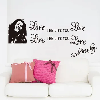 Znak Lásky NOVÚ Spálňu, Obývacia Izba Pozadie Vymeniteľné Nepremokavé Vinylová dekorácia láska samolepky na stenu domova