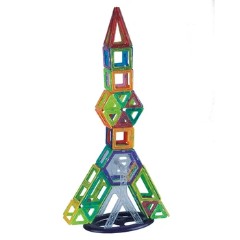 Značka 2017 Puzzle Mini Magnetické Dizajnér stavebnicový Model&Budovy Hračka 164pcs Plastové Magnetické Bloky Vzdelávacie Hračky Dieťa