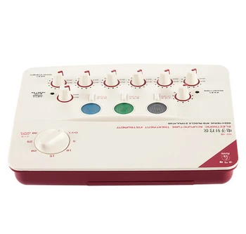 Značka 6 Výstupný kanál DESIATKY stroj.Zdravie multi-funkčné stimulácia akupunktúrnych masáž Akupunktúrnych Ihiel Stimulátor