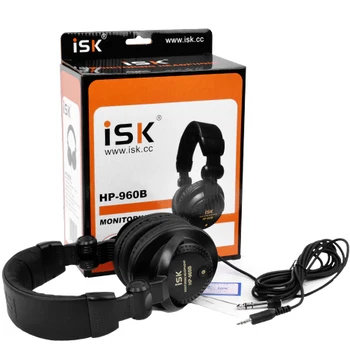 Značka ISK HP-960B Čelenka Slúchadiel Auriculares Studio Monitor Dynamické Stereo DJ Slúchadlá HD Headset Hluku Izolačné Slúchadlá