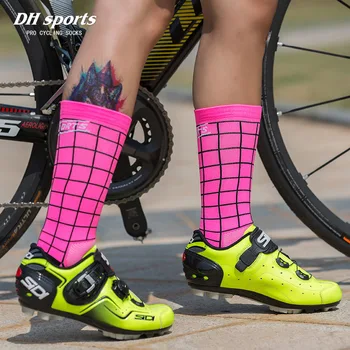 Značka Professional Anti-pot Priedušné Cyklistické Ponožky Basketbal, Beh Ponožky Kompresie Mužov Odvod Potu, Ponožky a Obuv