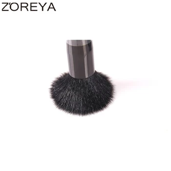 Zoreya Úplne Prirodzené Kozy Vlasy Ploché Obrys Kefa na Kozmetické Multifunkčné make-up Štetce Ako Krása ženy Kozmetické nástroj
