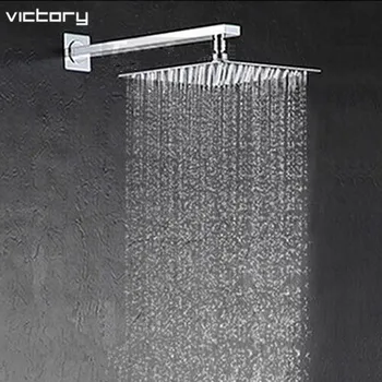Zrážky na Stenu sprcha set kúpeľňa so sprchou zmiešavacie batérie, s 8 palcový sprcha hlavu vaňa sprcha set
