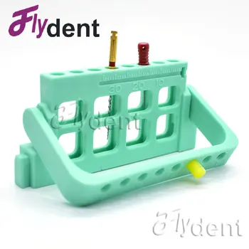 Zubné plastový Držiak, plastový stojan Koreňového Kanála Súbor Držiteľ Plastové Endo Merací Prístroj so záznamom funkcia