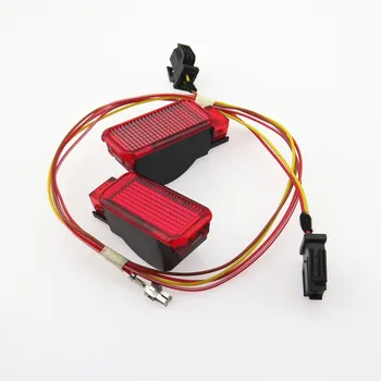 ZUCZUG Červené Výstražné Svetlo Panel Dverí Interiér + Kábel Postroj Konektor Pre A7 A8 A3 A4 A5 A6 Q3 Q5 TT RS3 RS4 RS5 RSQ3 TTRS 8KD947411