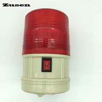 Zusen TB5088 nový flash výstražné svetlo Dopravná Bariéra Svetlá vtip batérie na napájanie