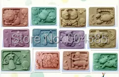 Zverokruhu a (mydlá, plesní, silikónové formy na mydlo mydlo plesní)