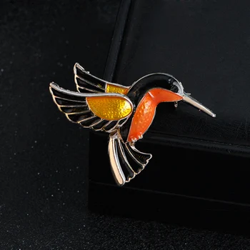 Zviera Krásny vták jednorožec kovové brošňa tlačidlo kolíky denim jacket pin šperky, dekorácie odznak na oblečenie preklopke kolíky