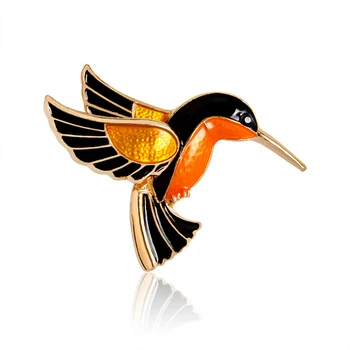 Zviera Krásny vták jednorožec kovové brošňa tlačidlo kolíky denim jacket pin šperky, dekorácie odznak na oblečenie preklopke kolíky