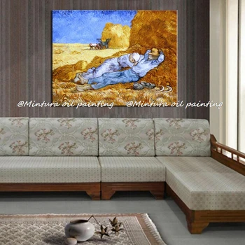 Zvyšok z práce vincent van gogh ručné reprodukcia olejomaľby na plátne wall art obrázok pre obývacia izba domáce dekorácie