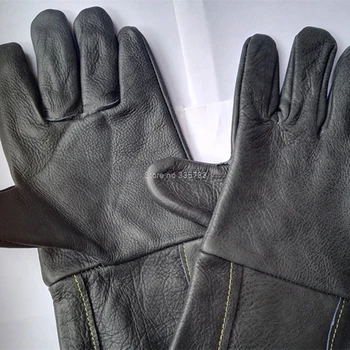 Zváracie rukavice Vysokej kvality guantes trabajo cuero cowhide Veľké veľkosti, ohňovzdorné cut bezpečnosti guantes de proteccion