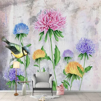 Zákazku Domov Zlepšenie Dekor 3D Tapety na Steny Moderné flowerl Stenu Papiere nástenná maľba na Obývacia Izba
