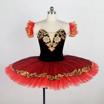 Zákazník veľkosť vyrobené profesionálne balet tutu dievča a ženy klasický balet tutu vysokej kvality balet tutu španielskom štýle balet tutu