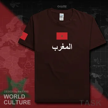 Západné marocké Kráľovstvo Marocký mens t košele módne 2017 národ tím bavlna t-shirt športové oblečenie tees krajiny MAR