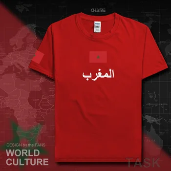 Západné marocké Kráľovstvo Marocký mens t košele módne 2017 národ tím bavlna t-shirt športové oblečenie tees krajiny MAR