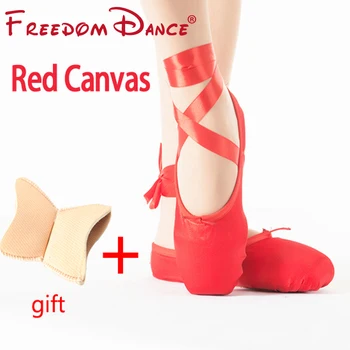 Zľava Cena Hot Predaj Žien Balet Pointe Tanečné Topánky Červenej Ružový Satén Dievčatá Profesionálne Prst Tanečné Topánky s Gél Prst Pad