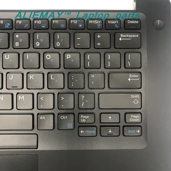 úplne nové originálne diely pre notebook DELL LATITUDE E7480 7480 Podsvietená ukazovacie zariadenie Trackpoint US klávesnica, opierka dlaní s touchpadom