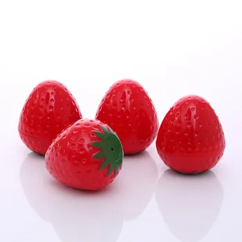 Úplne Nový 2 Farba Roztomilý Make-Up Krém Výživné Balzam Na Pery Dlhotrvajúcu Starostlivosť O Pery Sweet Strawberry Tast Organické Rúž Balzam
