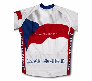 Česká Republika Vlajka Zimné cyklistika dres thermal fleece cyklistické oblečenie Ciclismo Maillot Cyklistické Oblečenie