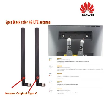 Čierna farba, 5dbi 4G LTE antény huawei b593 B890 B315 B310 B880 s sma konektor Písmeno C