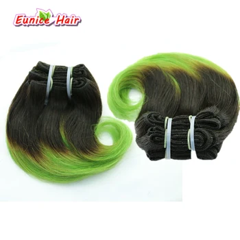 Čierne dámske Účes Najlepšie Vlasy kus Ombre Brazílsky Telo Vlna, Vlasy #1B/Sivá 8