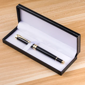 Čierne kovové pero kancelárske potreby kancelárske potreby dary podpísané pero reklamné darčeky Pero veľkoobchod